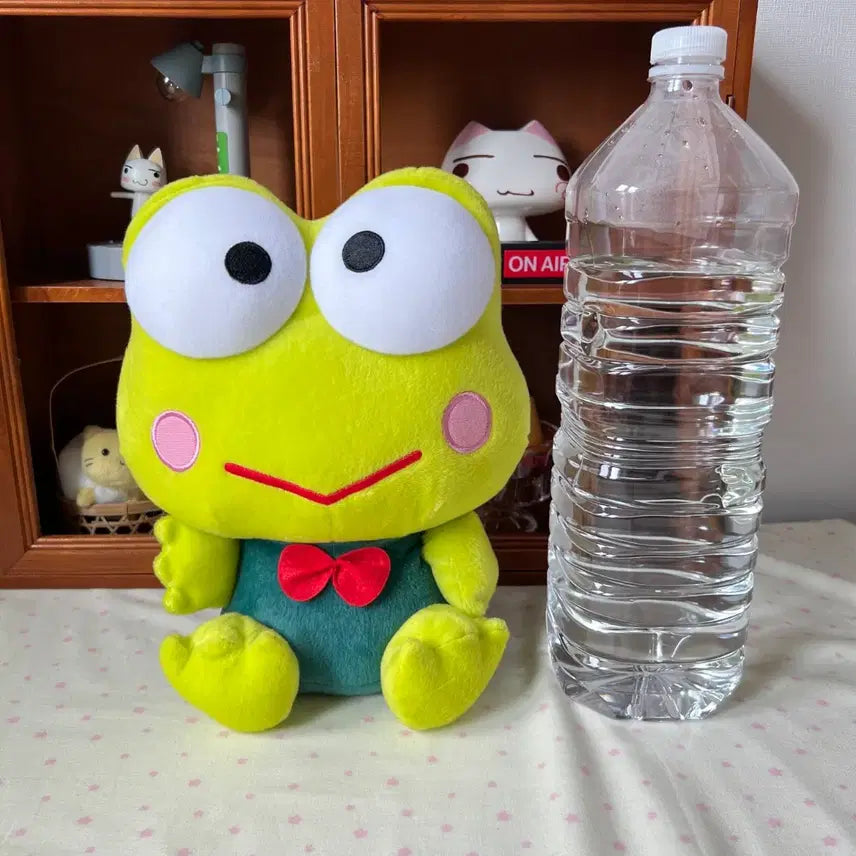 [BUNJANG] Classic Kerokero Keroppi Plush Toy / 고전 케로케로 케로피 인형
