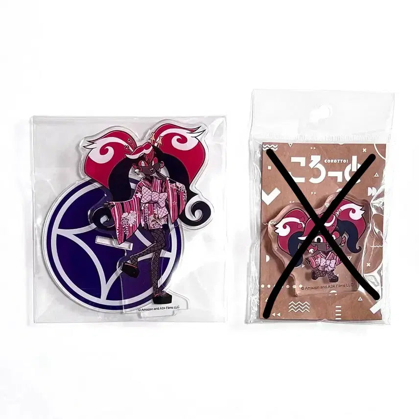 [BUNJANG] Hazbin Hotel Velvet Kimono Acrylic Stand Corotto / 해즈빈호텔 벨벳 기모노 아크릴 스탠드 코롯토