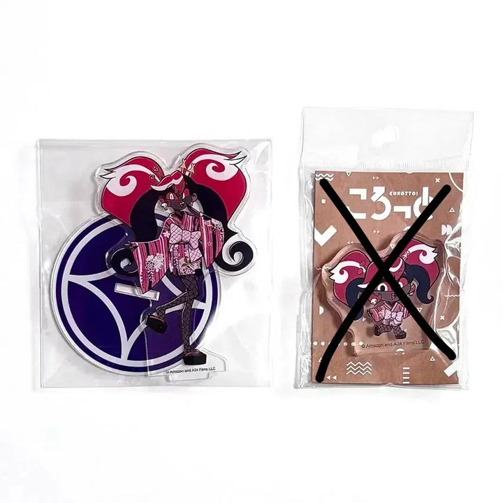 [BUNJANG] Hazbin Hotel Velvet Kimono Acrylic Stand Corotto / 해즈빈호텔 벨벳 기모노 아크릴 스탠드 코롯토