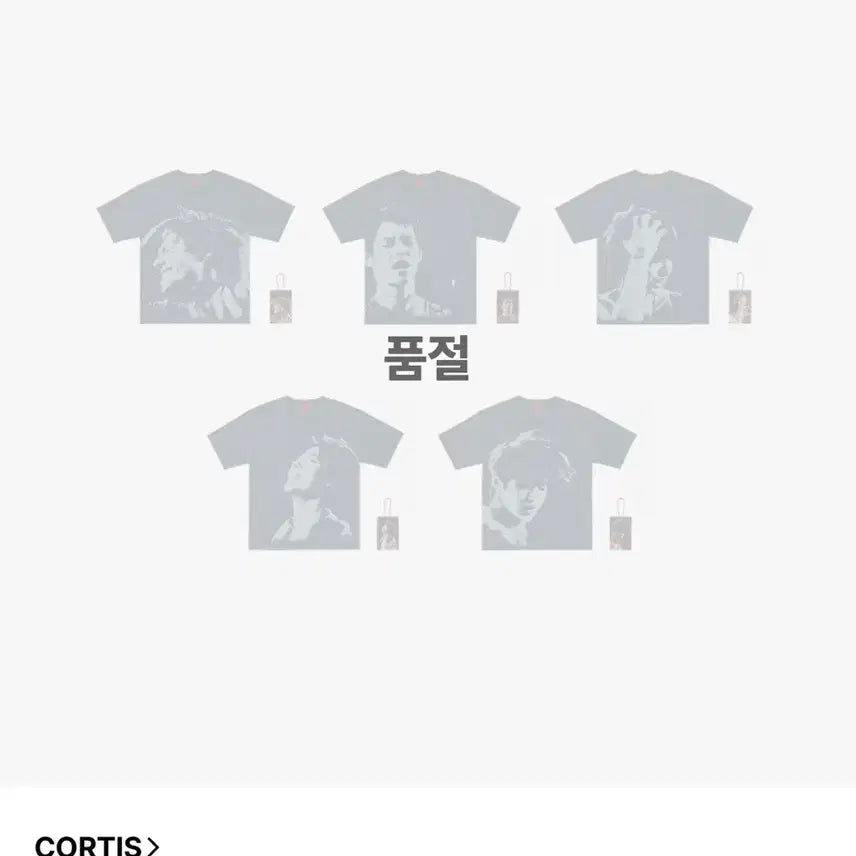 [BUNJANG] Cortis Martin Version T-Shirt (L) / 코르티스 마틴 티셔츠 L