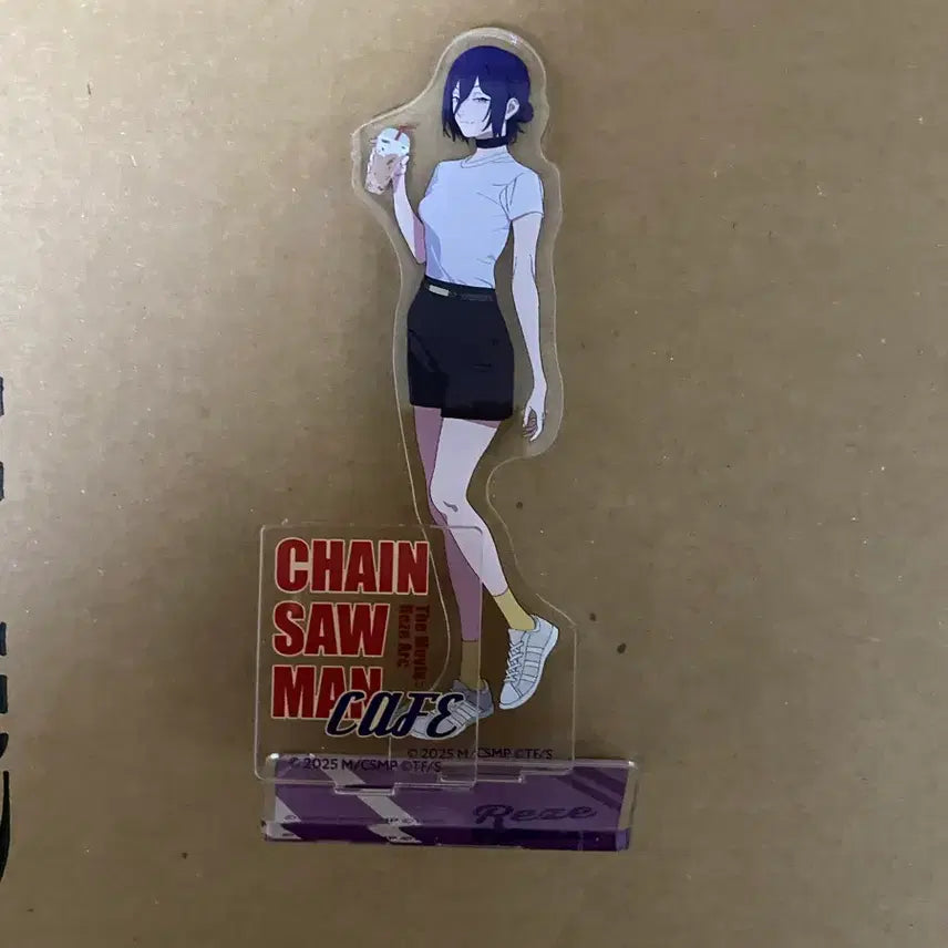 [BUNJANG] Chainsaw Man Cafe Collaboration Acrylic Standee - The Executioner / 체인서맨 콜라보 카페 아크릴 레제