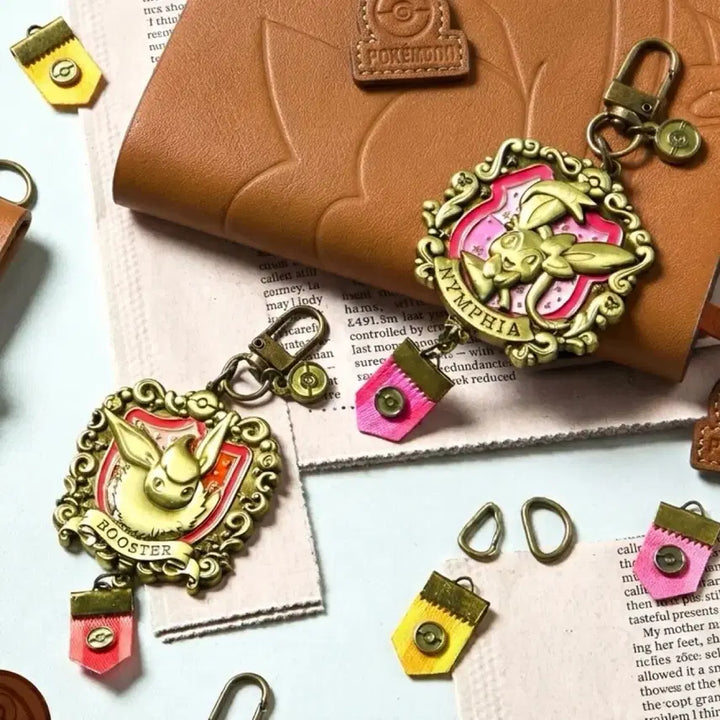 [BUNJANG] Nymphia Booster Metal Keyring Set / 2개 ETERNAL ANTIQUE METAL 님피아 부스터 메탈키링