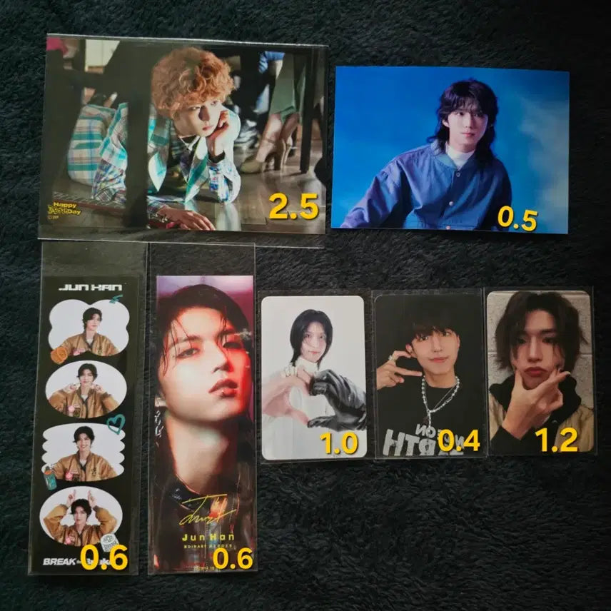 [BUNJANG] Xdinary Heroes Junhan Photocard / 엑스디너리 히어로즈 준한 포카 포스트카드 네컷