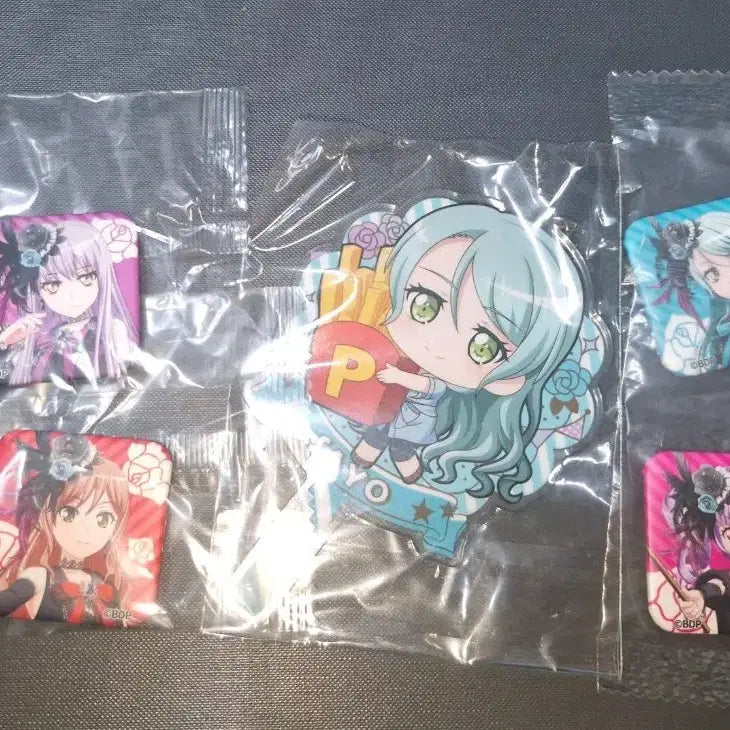 [BUNJANG] BanG Dream! Roselia Bundle Set Goods / 뱅드림 로젤리아 굿즈 일괄 애니플러스 캔뱃지 , 아크릴