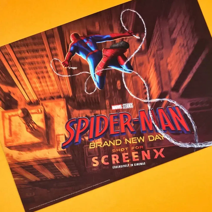 [BUNJANG] Spider-Man: Into the Spider-Verse ScreenX A3 Poster / 스파이더맨 브랜드 뉴 데이 스크린엑스X 포스터 판매합니다