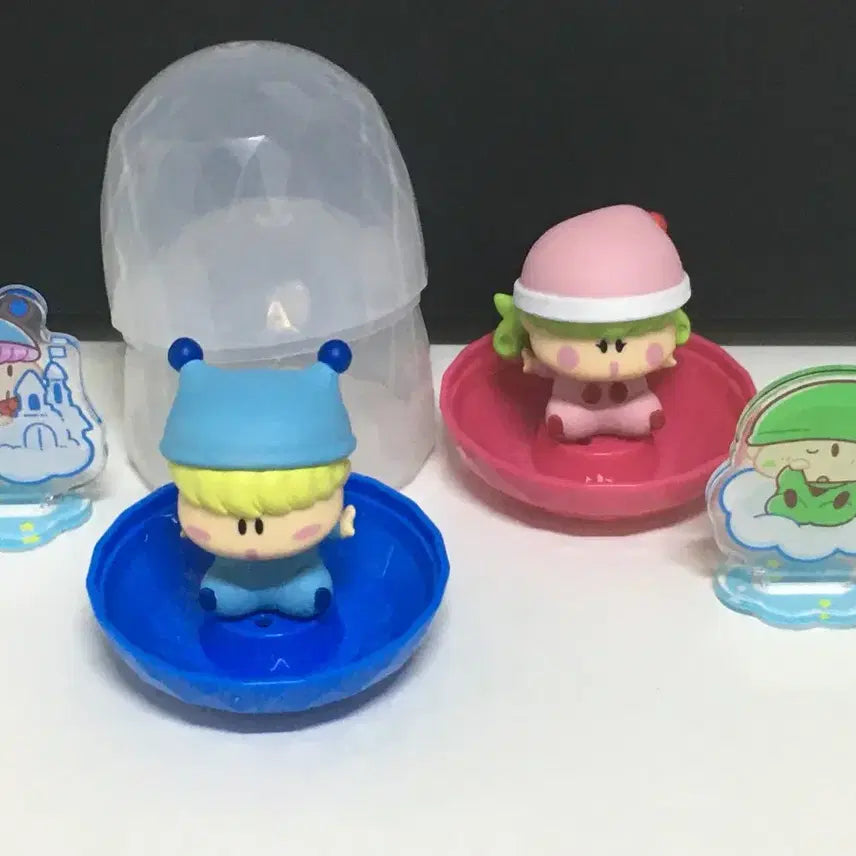 [BUNJANG] Bandai Mirmo Pongpongpong Gemlies Figure Gacha Armo + Acrylic Stand Set / 반다이 미르모 퐁퐁퐁 젬리즈 피규어 가챠 아르무 + 아크릴스탠드 2종 세트