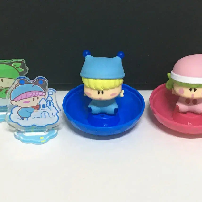 [BUNJANG] Bandai Mirmo Pongpongpong Gemlies Figure Gacha Armo + Acrylic Stand Set / 반다이 미르모 퐁퐁퐁 젬리즈 피규어 가챠 아르무 + 아크릴스탠드 2종 세트