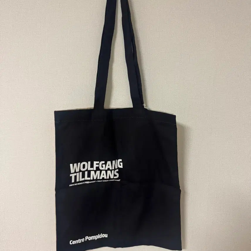 [BUNJANG] Wolfgang Tillmans Pompidou Exhibition Tote Bag / 볼프강 틸만스(Wolfgang Tillmans) 퐁피두 전시 에코백