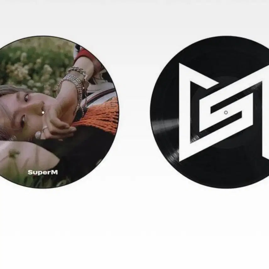 [BUNJANG] EXO Baekhyun SuperM Japging Picture Disc LP / 엑소 백현 슈퍼엠 쟈핑 픽쳐디스크 LP 엘피 새상품