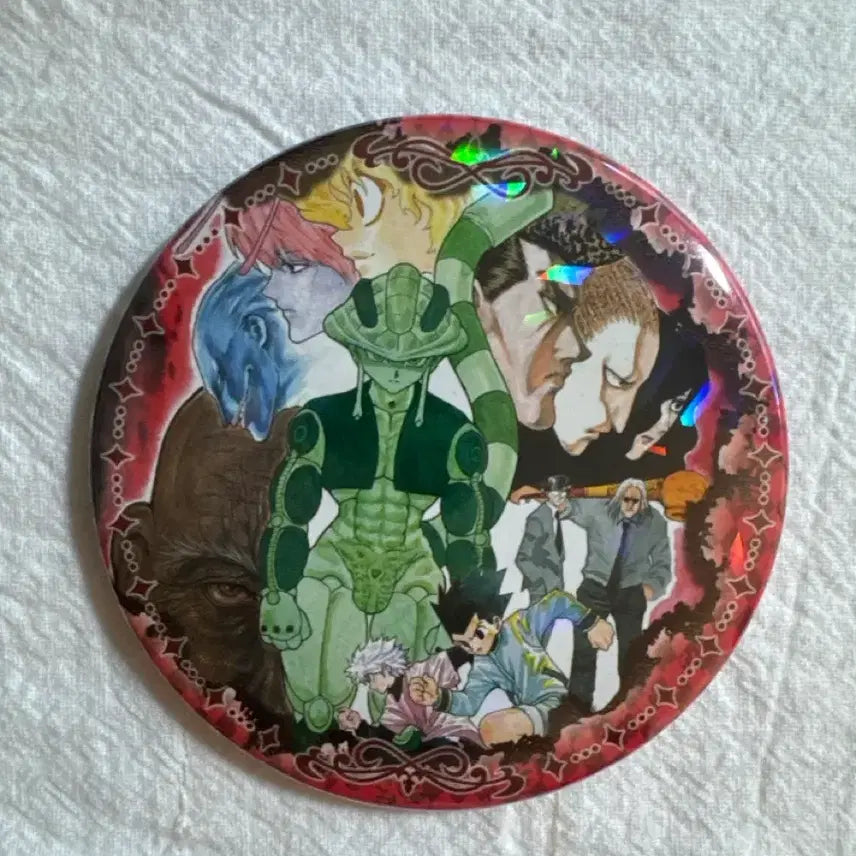 [BUNJANG] Hunter x Hunter Chimera Ant Arc Original Drawing Can Badge Rare / 헌터헌터 키메라앤트 점프샵 원화 캔뱃지 레어