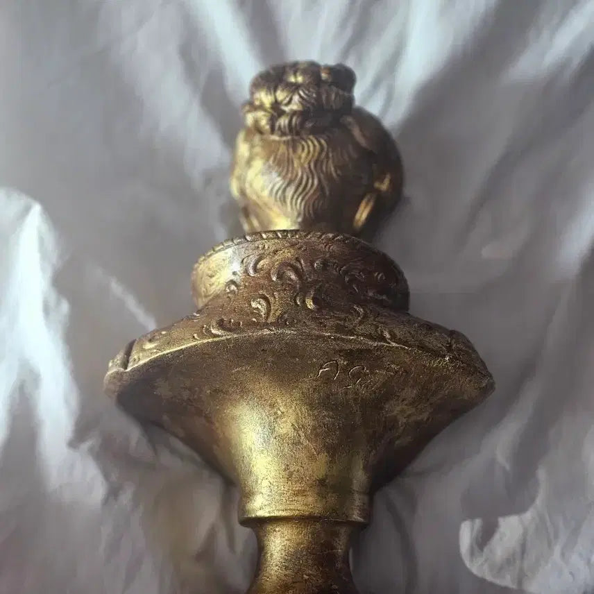 [BUNJANG] Antique Woman Bust Gold Ornament / 앤틱 여성 흉상 골드 장식품