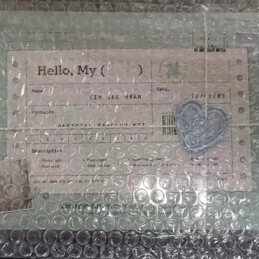 [BUNJANG] KIM JAE HWAN 5th Fanclub Kit / KIM JAE HWAN 5th  FANCLUB KIT 미개봉 양도