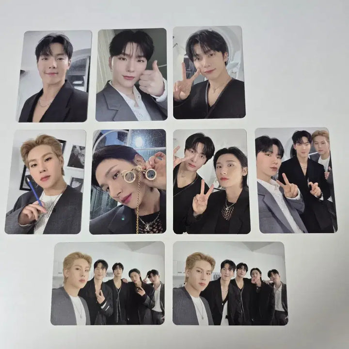 [BUNJANG] MONSTA X 8th Fanclub Kit Photocards Bundle Set / 몬스타엑스 8기팬키트 포카 9장 일괄