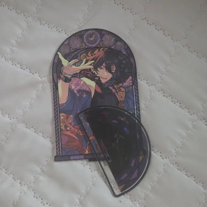 [BUNJANG] Ensemble Stars! Sakuma Rei Acrylic Stand &amp; Yusa Corotto Pin Badge Bundle Set / (일괄)앙상블 스타즈 사쿠마 레이 아크릴 스탠드, 유사코롯토 핀재