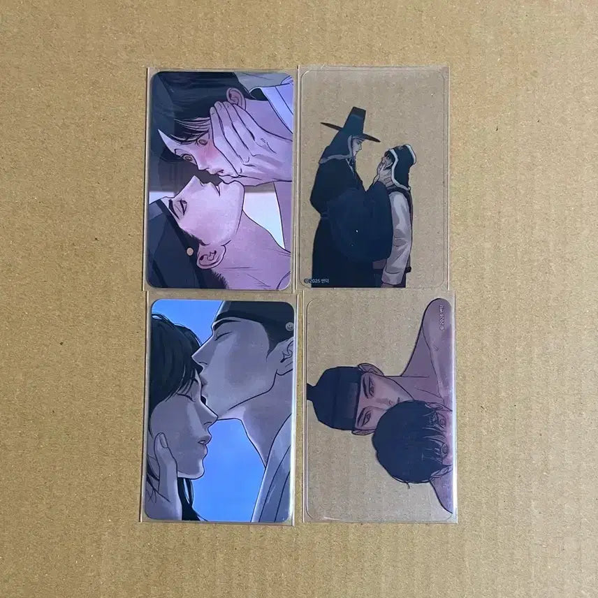 [BUNJANG] Ya Hwa Cheop A-bak Sparkles Special Edition Photocard Set (4 Types) / 레진 야화첩 아밝 스파클즈 특전 포토카드 4종