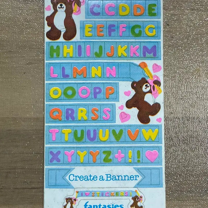 [BUNJANG] Illuminations Fantasies Alphastix 1983 Vintage Sticker / 일루미네이션스 판타지스 알파 스틱스 1983 빈티지 스티커