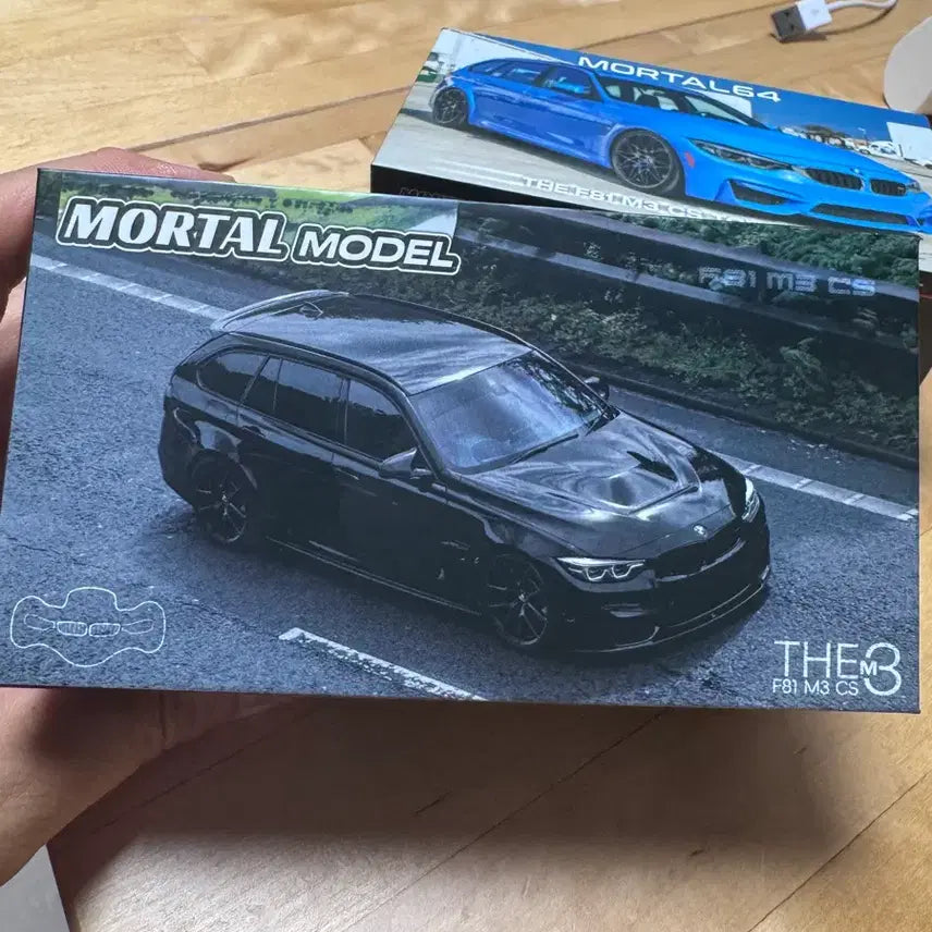 [BUNJANG] Mortal F81 M3 CS Touring 1:64 Scale Diecast Model - Black / 모탈 F81 M3 CS Touring  블랙  1:64 다이캐스트 판매