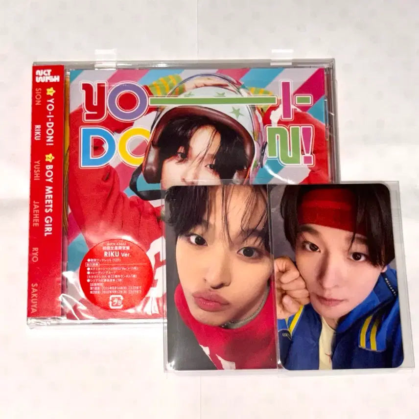 [BUNJANG] NCT WISH Riku Yoiyoi Japanese Album First Press Limited Edition Individual Version / 엔시티 위시 리쿠 요이동 보밋걸 일본 앨범 초회한정반 개인반