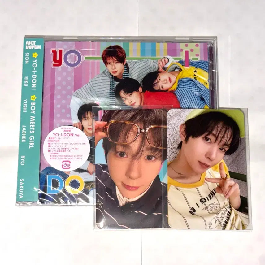 [BUNJANG] NCT WISH Ryo Yoisho Yoisho First Press Limited Edition Japanese Album / 엔시티 위시 료 요이동 보밋걸 일본 앨범 초회한정반 단체반 쥬얼