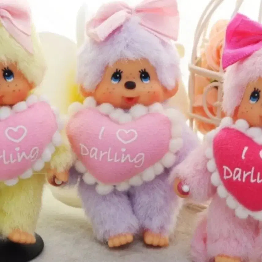[BUNJANG] Vintage Monchhichi Macaron Pink Plush / 고전 몬치치 마카롱 핑크 새상품 택ㅇ