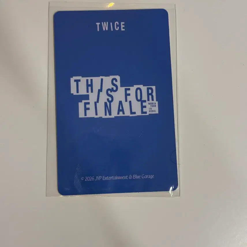 [BUNJANG] Twice Tzuyu Popup Photocard / 트와이스 쯔위 팝업 포카