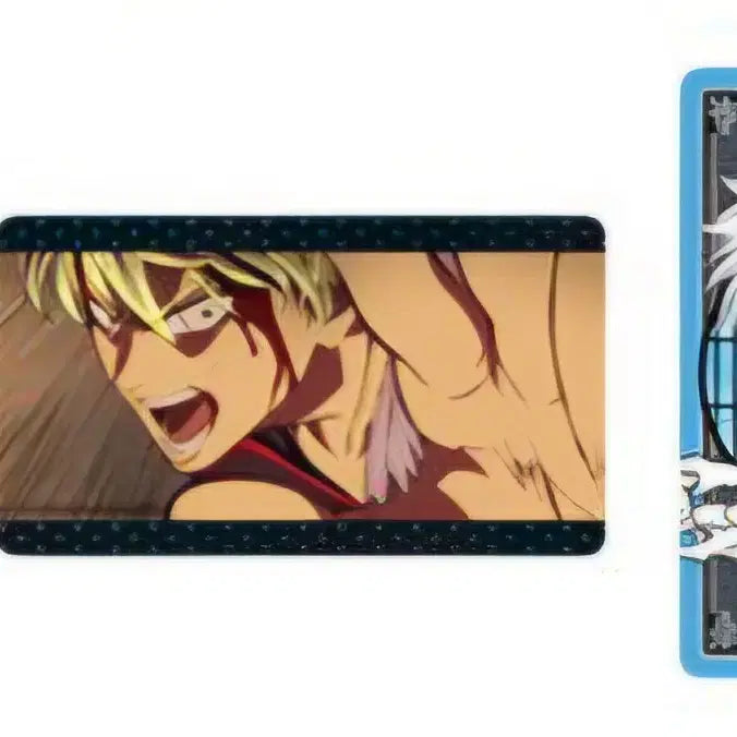 [BUNJANG] Gintama Yoshirawa Pop-up Gintoki Lenticular Card Set (2 Types, Sealed) / 은혼 요시와라 팝업 긴토키 렌티큘러 카드 2종 세트 미개봉