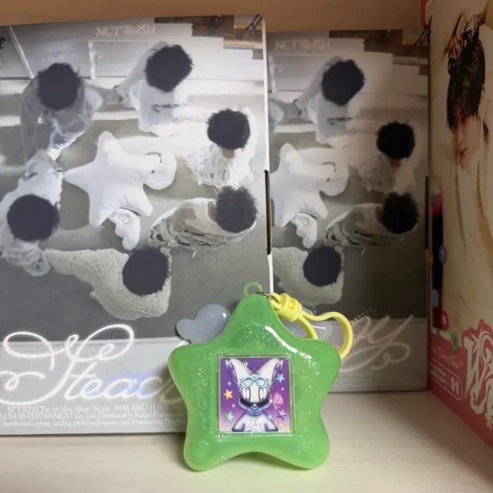 [BUNJANG] NCT Wish Sichen Version Album Steady Keyring / 포카O 엔시티위시 앨범 스테디 키링 시온버전