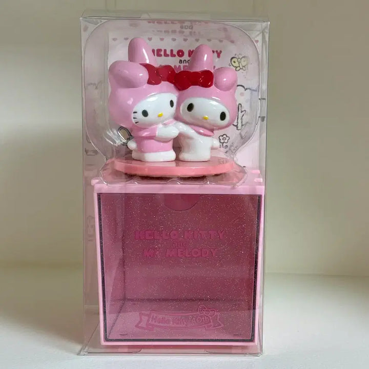 [BUNJANG] Sanrio Hello Kitty 40th Anniversary My Melody Hug Accessory Box / 미개봉) 헬로키티40주년 마이멜로디 허그 소품함