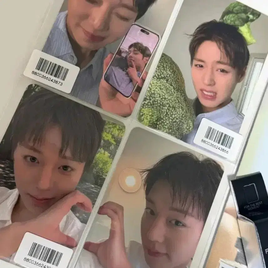 [BUNJANG] Park Ji Hoon FORMENT Photocard &amp; Lip Balm Bundle Set / 박지훈 포맨트 포토카드 &amp; 포맨트 립밤
