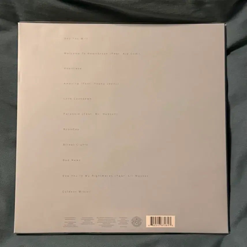 [BUNJANG] Kanye West 808s &amp; Heartbreak Vinyl LP / [OS] 칸예 4집 808 &amp; heartbreaks 바이닐 lp