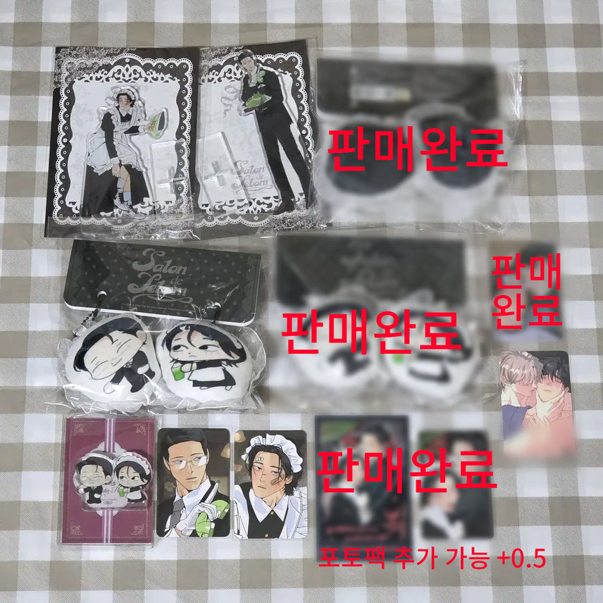 [BUNJANG] Lebom Salonde Lebom Chuipyungwha Acrylic Stand Cushion Keyring Photopack Collection Photocard Corotto POB / LEBOM 레봄 살롱드르봉 주의평화 아크릴스탠드 쿠션키링 포토팩 컬렉션 포토카드 코롯토 특전 포카
