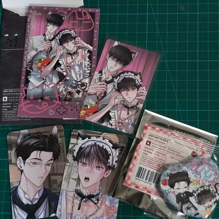 [BUNJANG] Le Bom Deco Pack Collection Can Badge Monday&