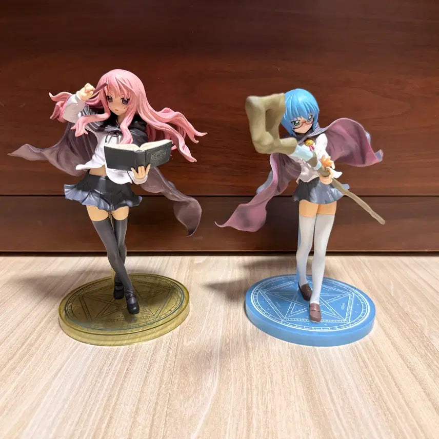 [BUNJANG] The Familiar of Zero Louise &amp; Tabitha Figure Bundle Set / 제로의 사역마 루이즈 타바사 고전 미소녀 피규어 일괄