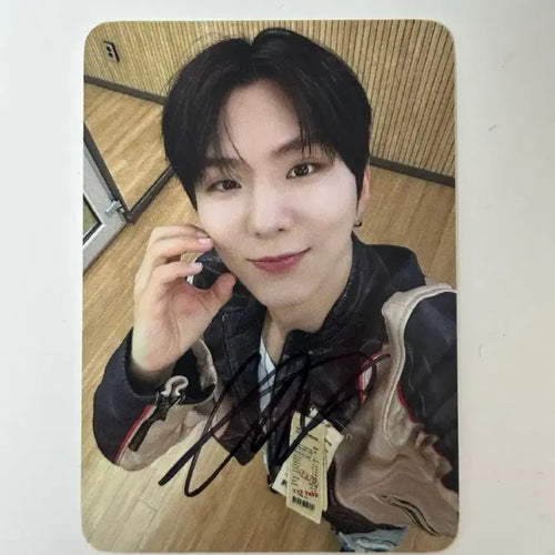 [BUNJANG] Monsta X Kihyun Mubeat Signed Photocard / 몬스타엑스 기현 뮤빗몰 당첨자 싸인포카