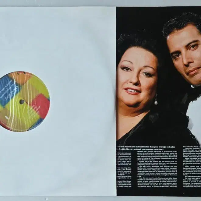 [BUNJANG] Freddie Mercury &amp; Montserrat Caballé Barcelona Special Edition 180g LP / Freddie Mercury &amp; Montserrat Caballe -  Barcelona Special Edition LP ( 2012년 180g )