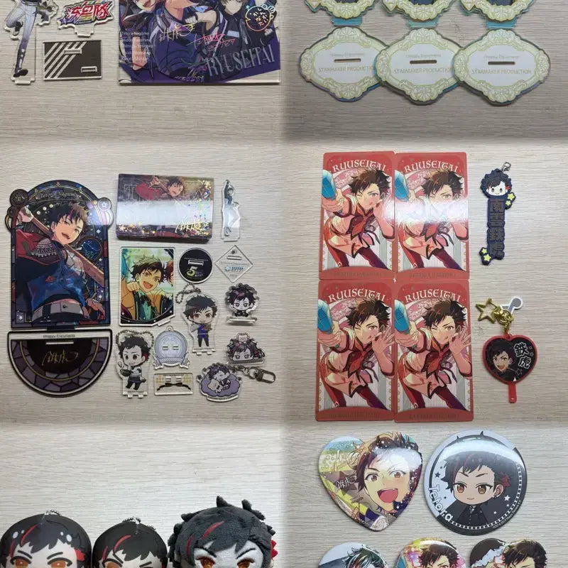 [BUNJANG] Ensemble Stars Nagumo Tetora Acrylic Stand, Plush, Pascha, Can Badge, Ita Bag Bundle / 앙상블스타즈 앙스타 나구모 테토라 굿즈 아크릴 누이 지류 파샷츠 파샤 캔뱃지 이타백 등 일괄 판매 양도
