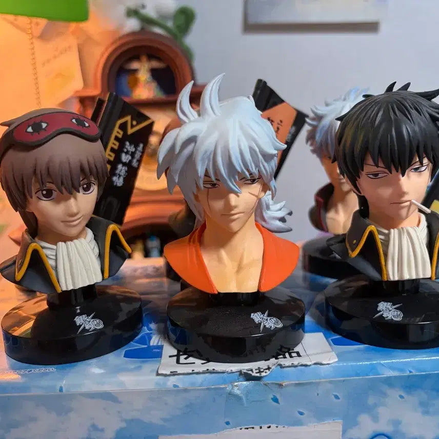 [BUNJANG] Gintama Masukore Bust Figure Set / 은혼 마스코레 흉상 피규어 풀박 개별판매안합니다