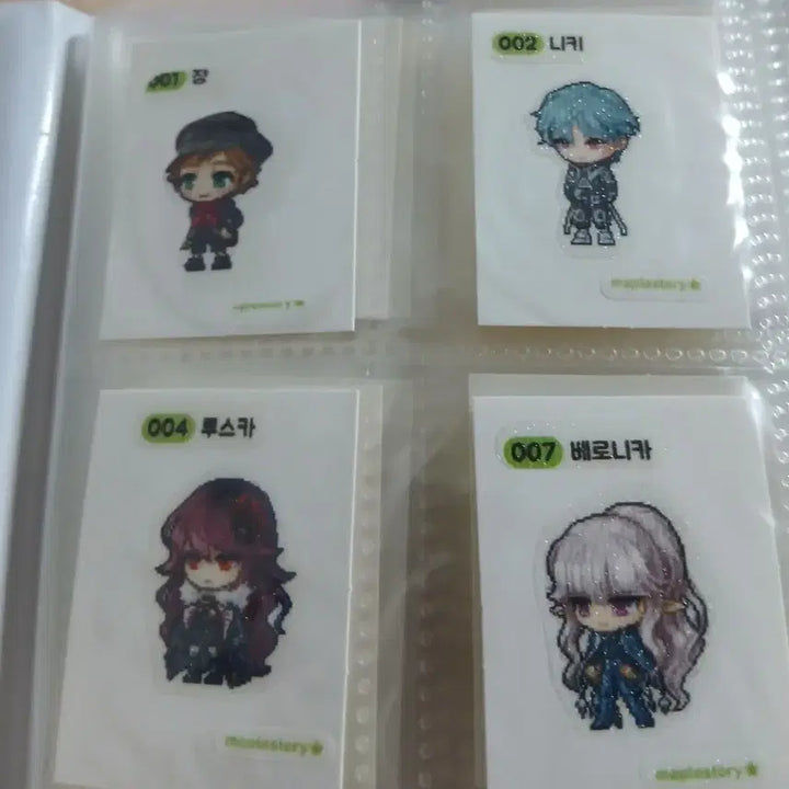 [BUNJANG] MapleStory Sticker Book Set (2nd Edition, 24 Types) / 메이플띠부씰 2탄 24종 주황버섯 띠부씰북 메이플스토리 띠부띠부씰