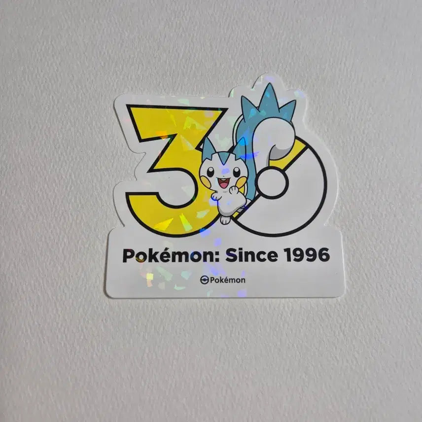 [BUNJANG] Pokemon 30th Anniversary Pachirisu Sticker + Extras / 포켓몬 30주년 스티커 파치리스 +a 판매