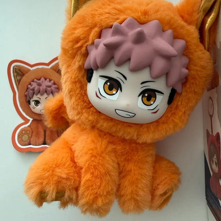 [BUNJANG] Jujutsu Kaisen Cat Ear Seating Party Series Yuji Itadori Unsealed Figure / 주술회전 캣이어 시팅파티 시리즈 블라인드 박스 (이타도리 유지) 개봉