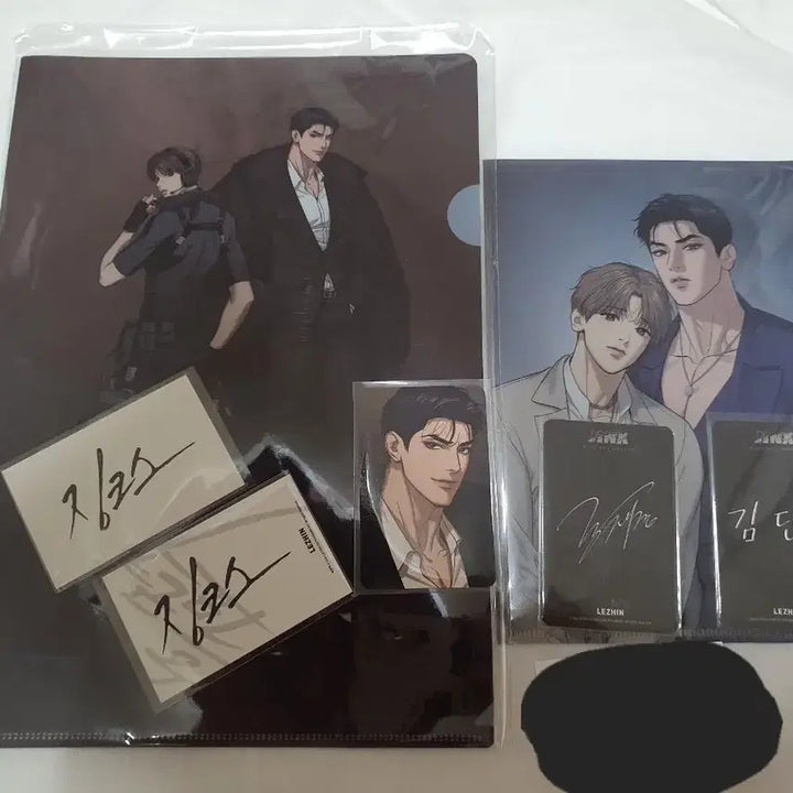 [BUNJANG] Joo Jae Kyung Photocard, Clear File &amp; Dango Clear File Bundle / 흑묘력 징크스 주재경 포토카드 클리어파일+경단 클리어파일 포카