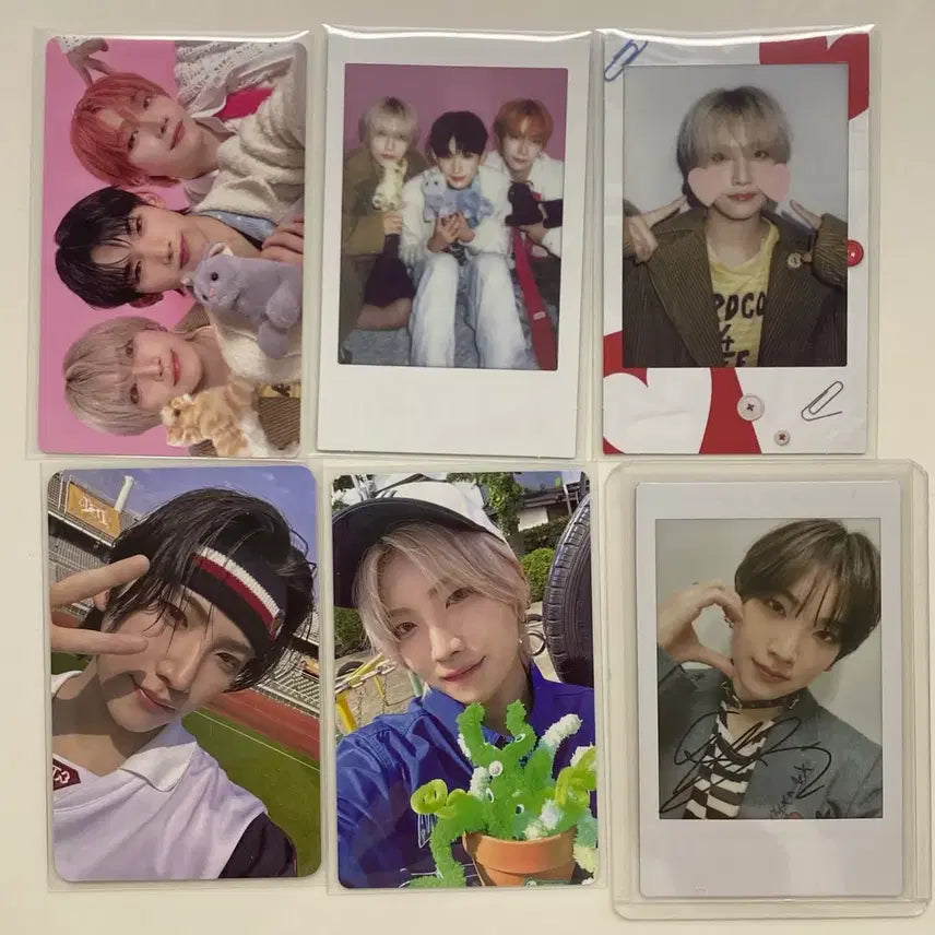 [BUNJANG] ENHYPEN Yuma Signed Polaroid Photocard Bundle Set / 앤팀 유마 싸인 포토카드 체키 일괄