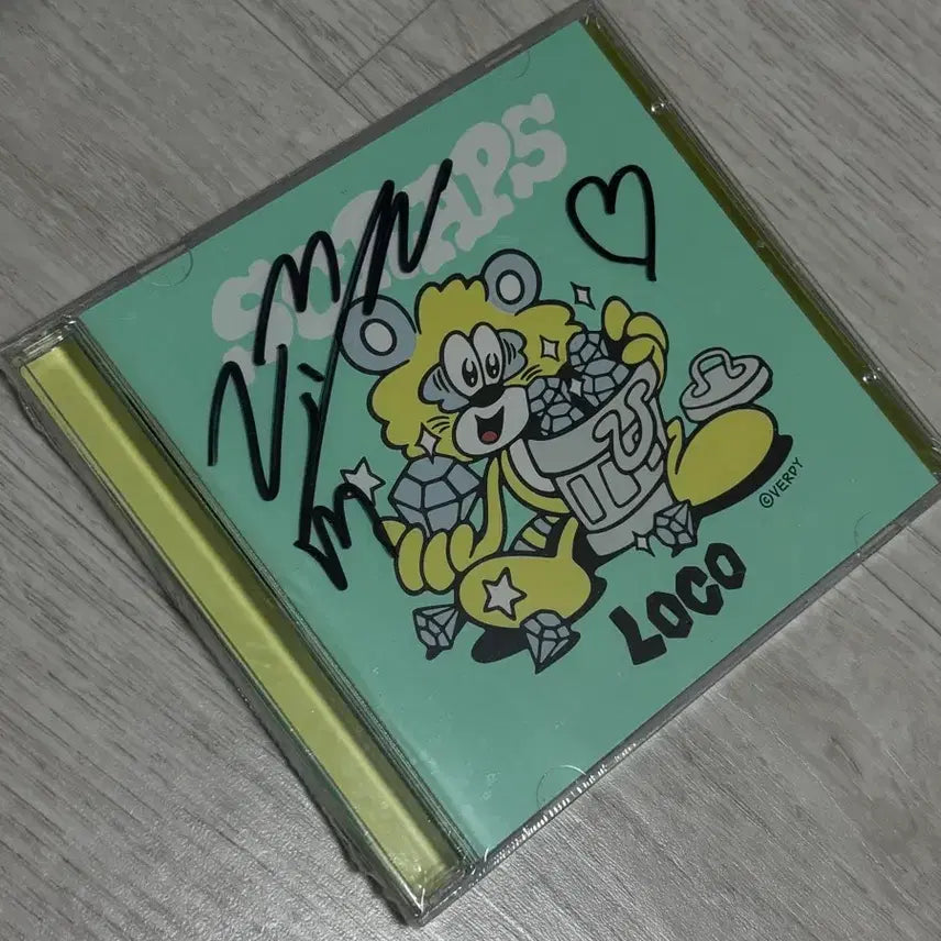 [BUNJANG] Loco Sealed Autographed Album / 로꼬 미개봉 사인반