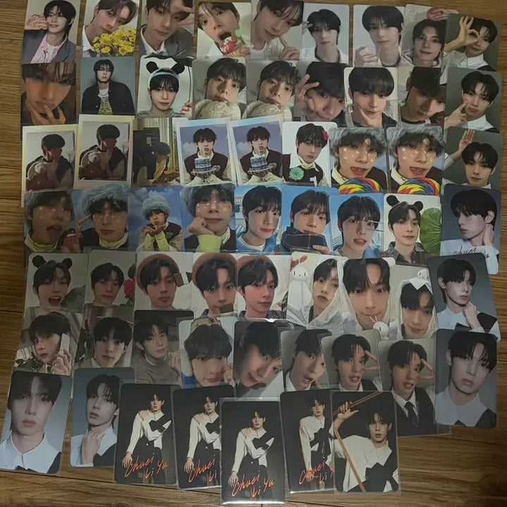 [BUNJANG] Choi Ripwoo Photocard Bundle Set 61 pcs / 최립우 포카 61장 일괄 보플 플레어유