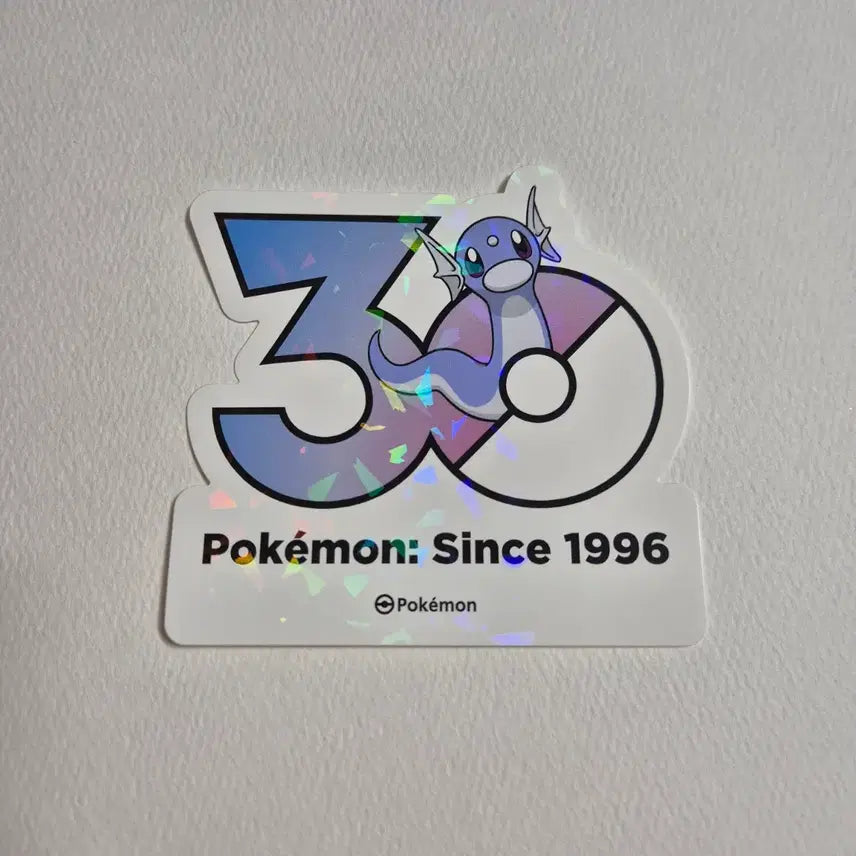 [BUNJANG] Pokemon 30th Anniversary Sticker Mignon + 4 Random Stickers / 포켓몬 30주년 스티커 미뇽 +a 판매
