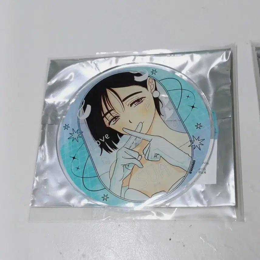 [BUNJANG] A-Stage Sua Acrylic Coaster Set / 에이스테 수아 아크릴 코스터 2종(일괄)