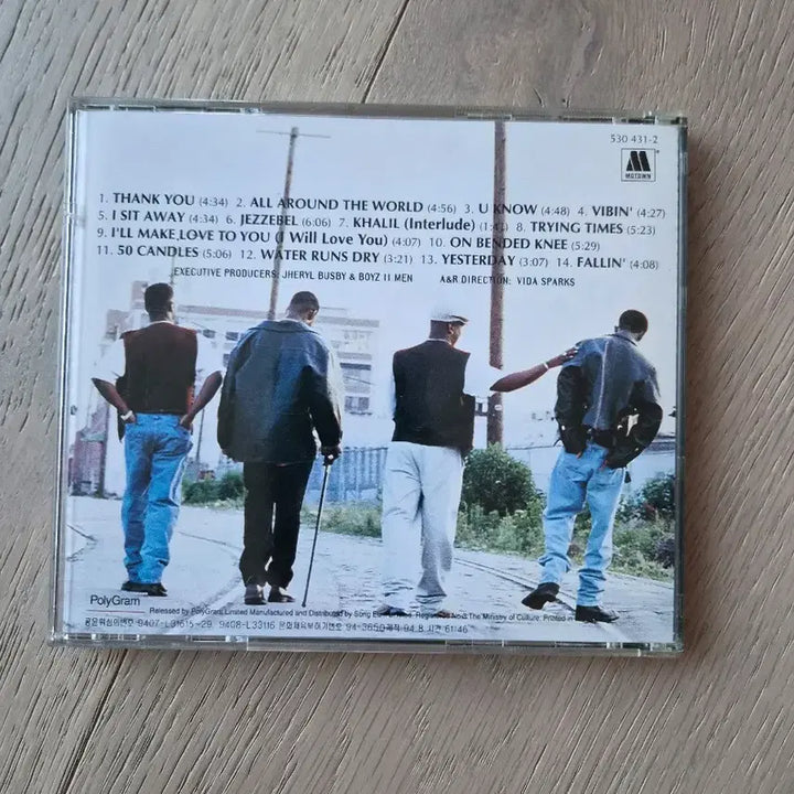 [BUNJANG] Boyz II Men 2nd Album CD / 보이즈투맨 2집 CD
