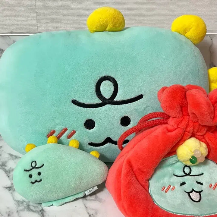 [BUNJANG] Jordy Set (Cushion, Pouch, Keyring) / (일괄) 죠르디 세트 ( 쿠션, 파우치, 인형키링 )