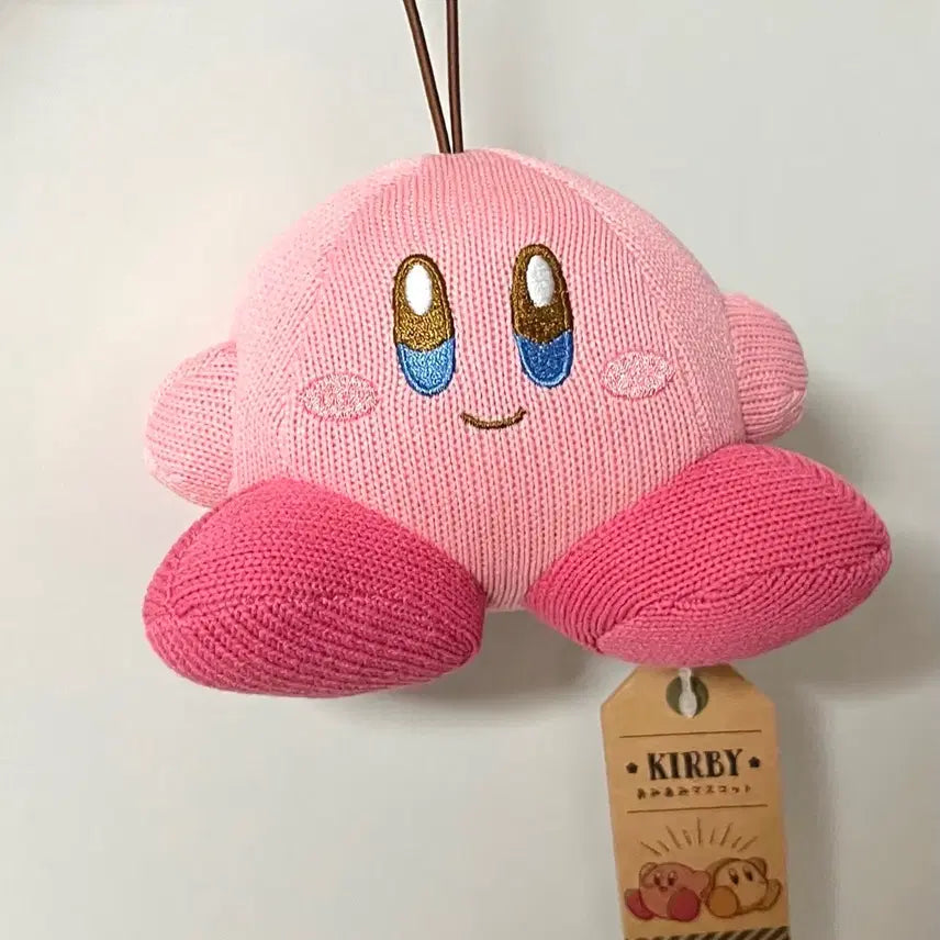 [BUNJANG] Kirby Knitted Doll Keyring (Japan Authentic) / 별의 커비 니트 인형 키링(일본 정품)