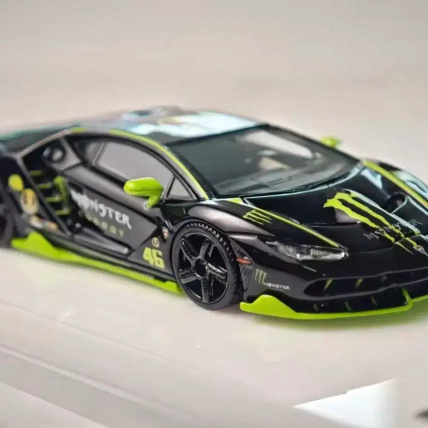 [BUNJANG] 1:64 Lamborghini Centenario Monster Energy Edition Diecast Model / 1:64 몬스터 람보르기니 센테나리오 레진 다이캐스트